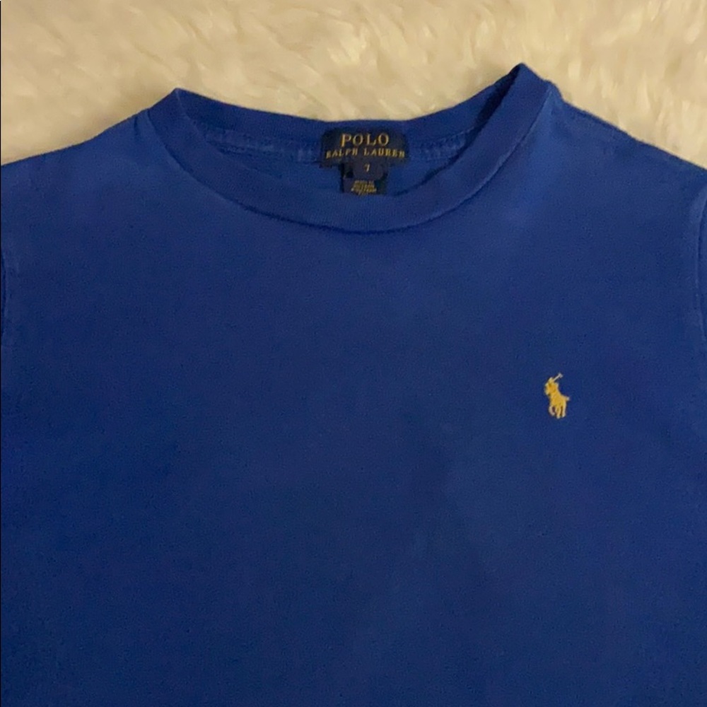 Ralph Lauren Cotton Crew Neck Polo Shirt